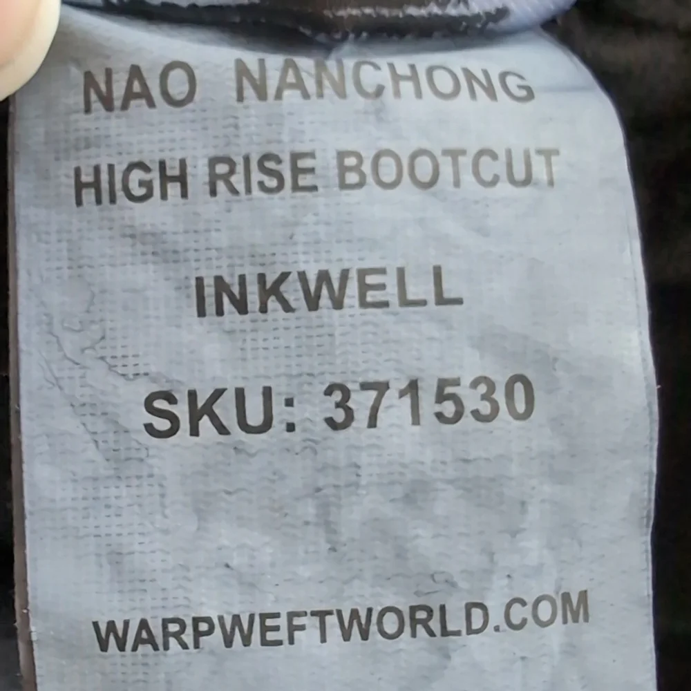 Warp + Weft Nanchong High Rise Boot Cut Jeans Size 26 NEW